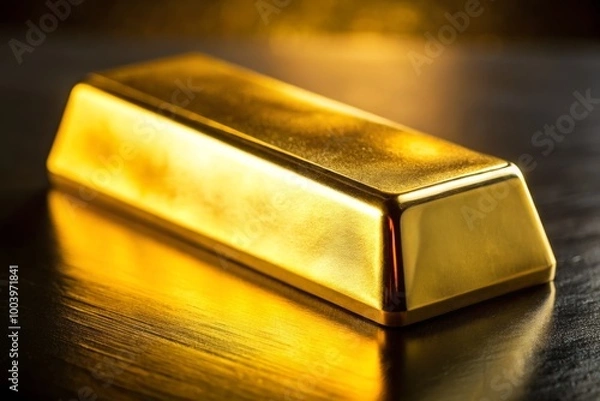 Fototapeta Golden Bar Symbolizing Philosophy and Methodology