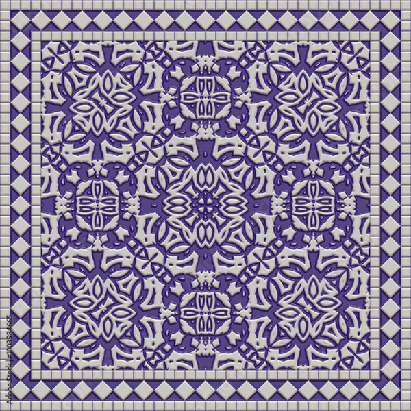 Obraz Decorative ceramic wall tiles texture surface