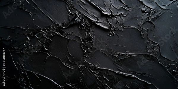Obraz Black Rugged Texture Background