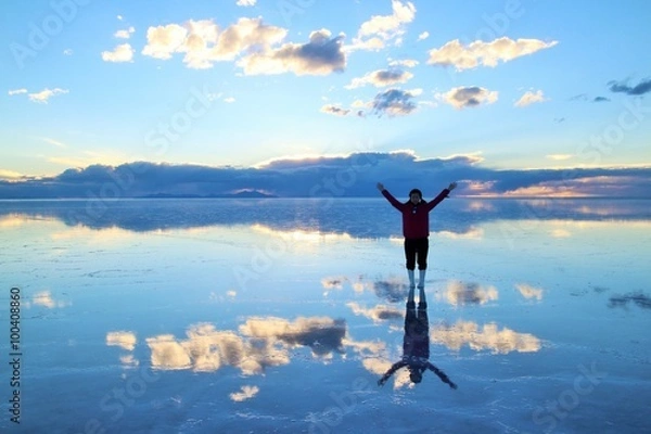 Fototapeta ウユニ塩湖