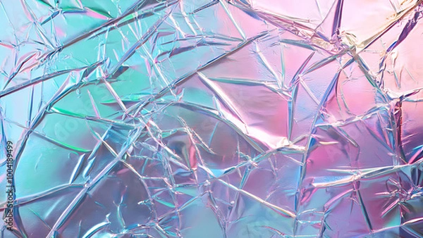 Obraz Abstract trendy holographic background