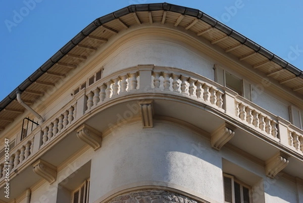 Fototapeta façade courbe