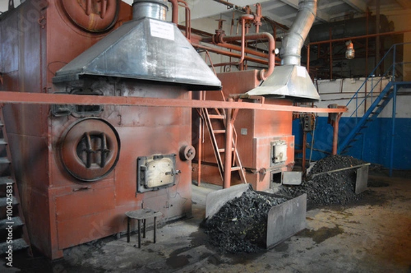 Obraz Котлы в котельной