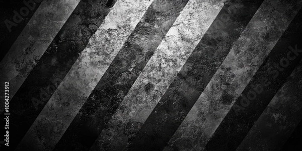 Obraz A moody piece with a monochrome color scheme and abstract patterns that could be used in backgrounds, posters, or conceptual art pieces.