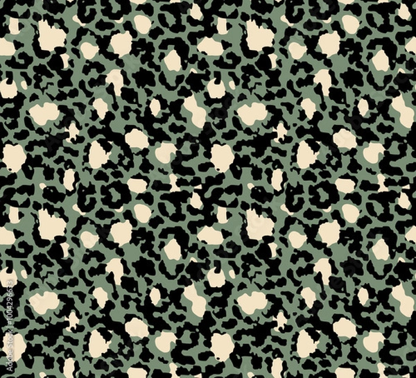Obraz Seamless leopard pattern, animal print.