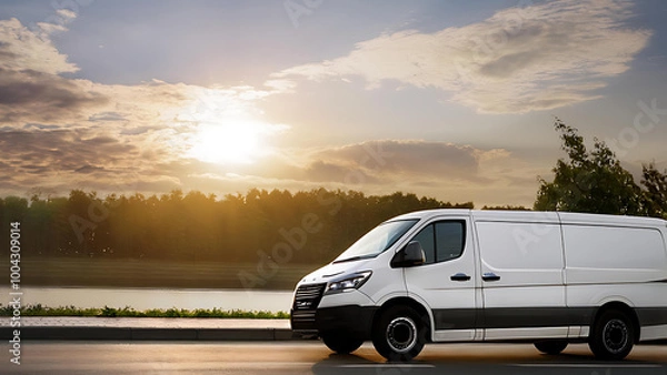 Obraz Delivery van