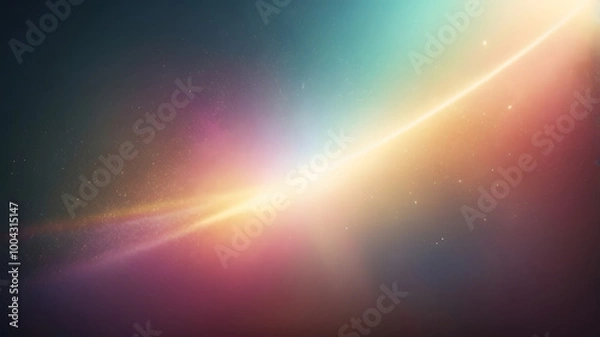 Obraz Cosmic Burst: A vibrant, abstract depiction of a celestial event, showcasing a radiant burst of light and color against a dark, cosmic backdrop. Perfect for science fiction, fantasy.