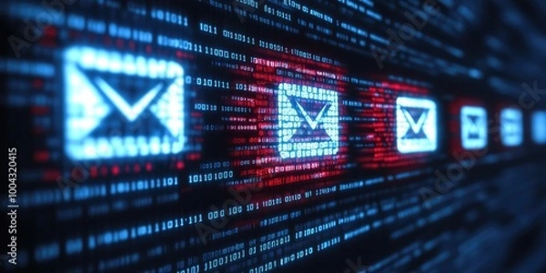 Obraz Two-Factor Authentication for Email Scams: Guarding against phishing email scams with two-factor authentication.