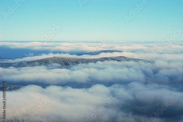 Obraz Czech mountains V., inversion