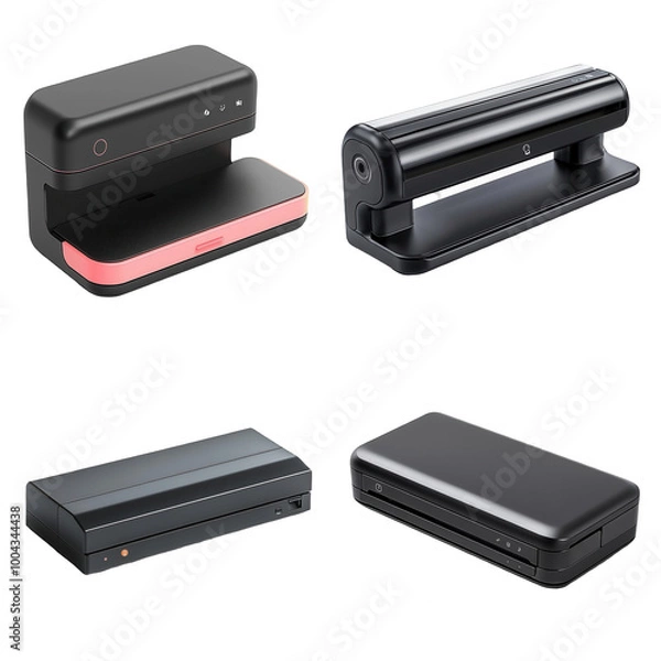 Fototapeta Portable Battery-Operated Envelope Sealer in Modern Design