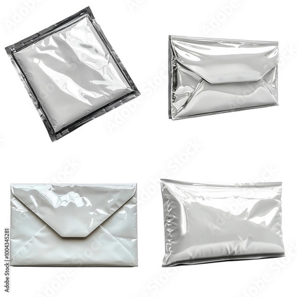 Obraz Sleek White Bubble Mailer for Postal Shipping Supplies