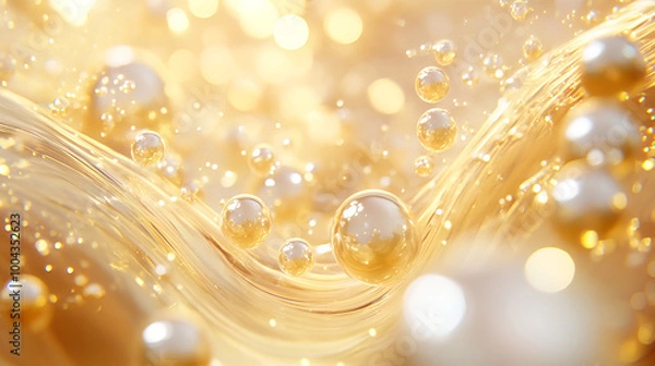 Obraz Luxurious Niacinamide Molecules