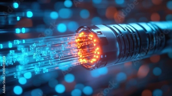 Obraz Optical fiber cable