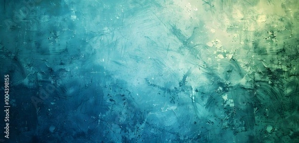Fototapeta Abstract Blue Green Gradient Background Texture
