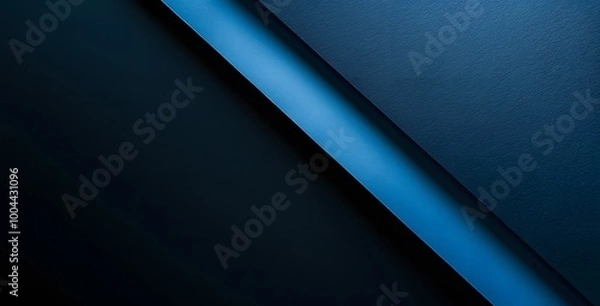 Fototapeta Abstract Blue and Black Gradient Background