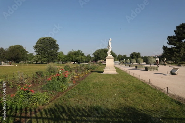 Fototapeta parc tuilerie