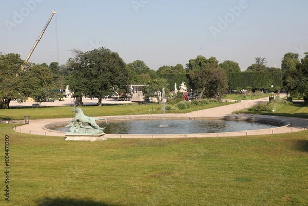 Fototapeta parc tuilerie