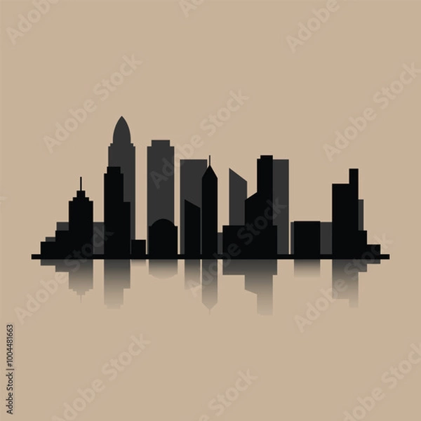 Obraz City Silhouette