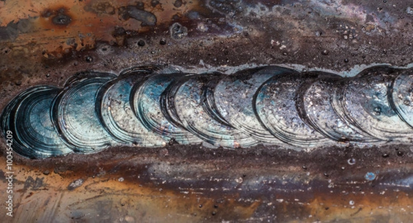 Obraz welding seam
