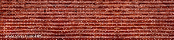 Obraz Ściana z czerwonej cegły