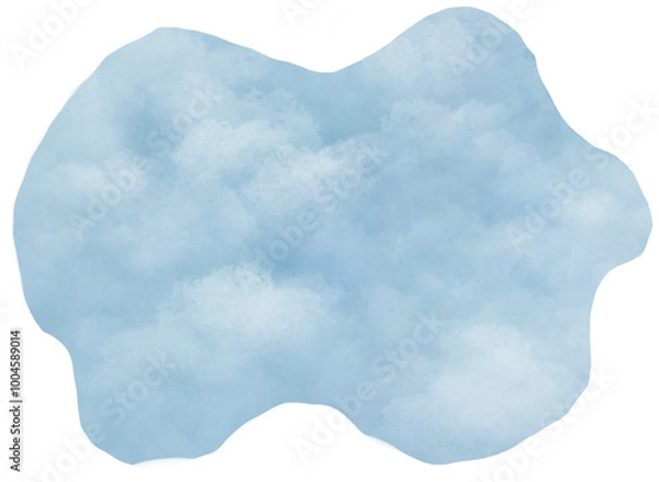 Obraz blue sky with clouds