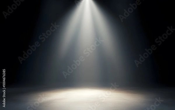 Fototapeta background with spotlight light, generative ai