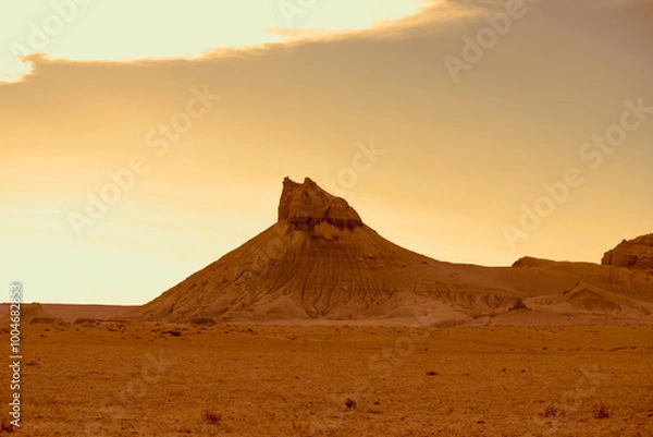 Obraz sunset in the desert