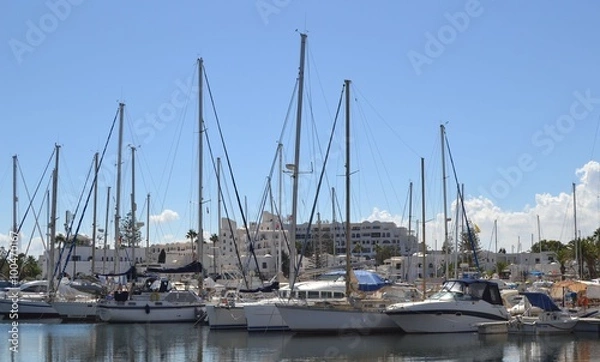 Fototapeta Port El Kantaoui w Tunezji.