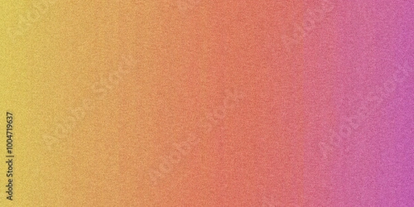 Fototapeta Vibrant Gradient Background with Grainy Noise Texture. Smooth Fluid Shapes and Futuristic Design for Posters, Featuring Colorful Gradient and Grainy Effects
