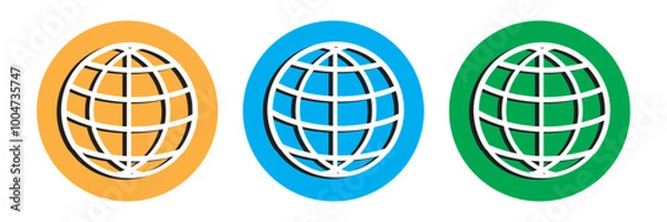 Fototapeta Website icon set. Web icons vector