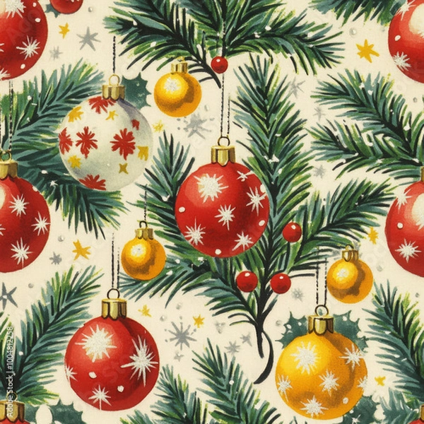 Fototapeta Christmas tree.
