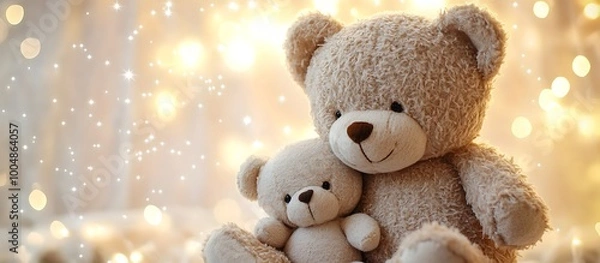 Fototapeta Smiling Cute Teddy Bear 