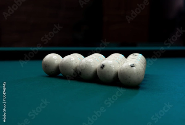 Obraz Billiard balls