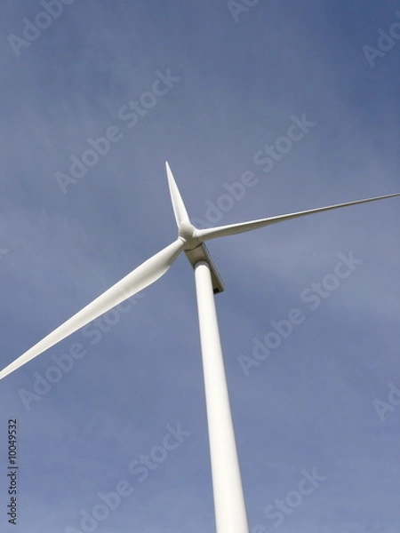 Obraz éolienne vue de dessous