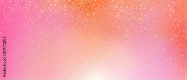 Obraz Abstract Pink and Orange Gradient Background
