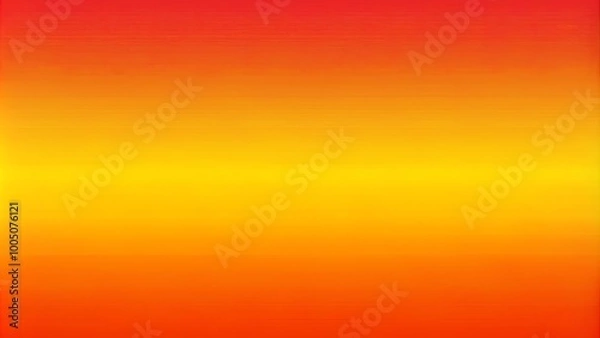 Fototapeta Abstract Gradient Background A smooth transition from fiery red to vibrant yellow, evoking warmth and optimism.