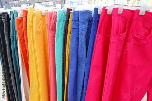 Obraz Colorful trousers