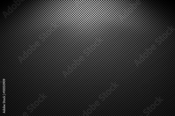 Obraz metal grating, black and gray