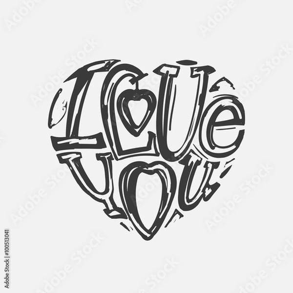 Obraz I love you