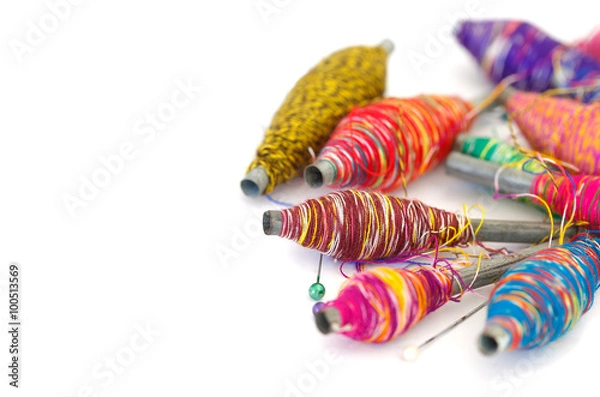 Fototapeta weaving threads