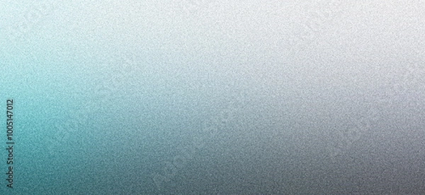 Obraz Blue gray white noise texture grainy gradient background, smooth abstract banner poster header backdrop design
