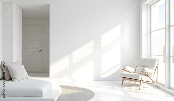 Fototapeta modern living room interior