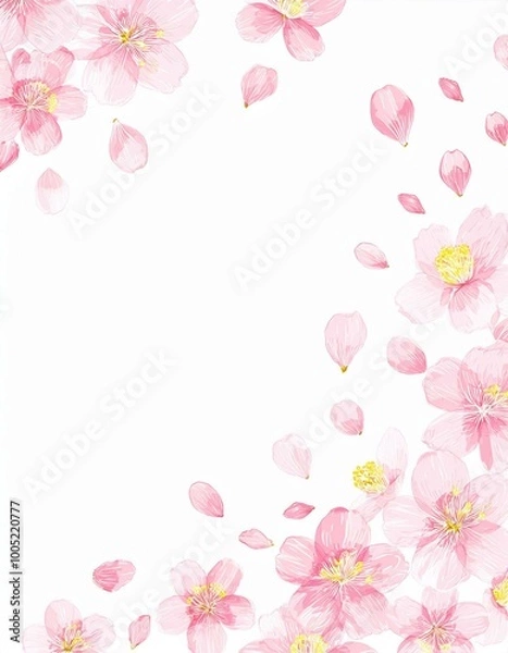 Fototapeta 桜の背景