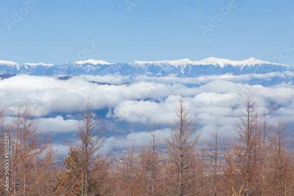 Obraz Mountain view in japan