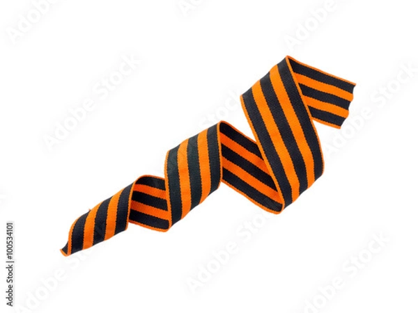 Obraz Folded Saint George textile ribbon