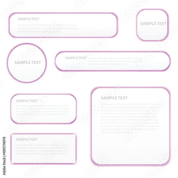 Obraz Infographic graphic geometric triangle overlap vector layer background for text and message design
