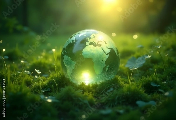 Obraz earth ecology in the grass 