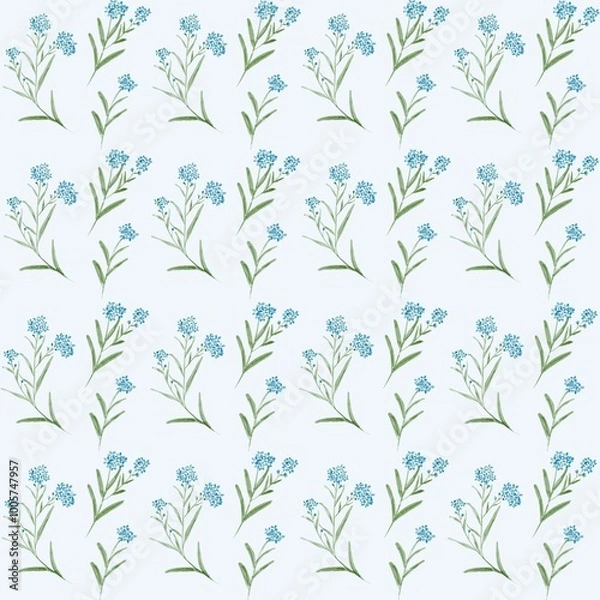 Fototapeta Forget me nots