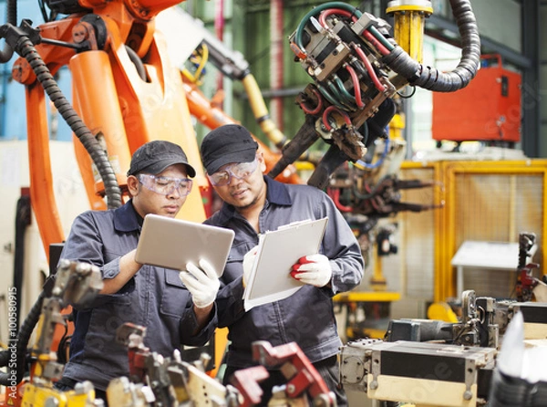Obraz Engineering in factory