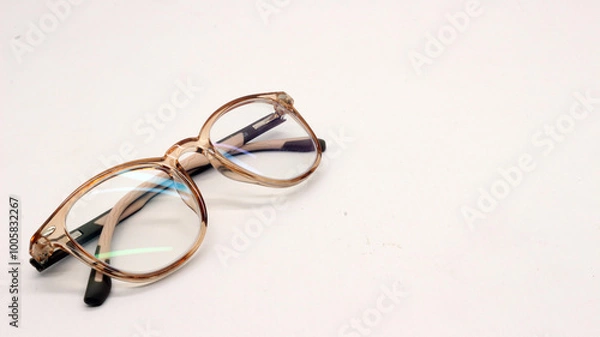 Obraz New glasses are brown